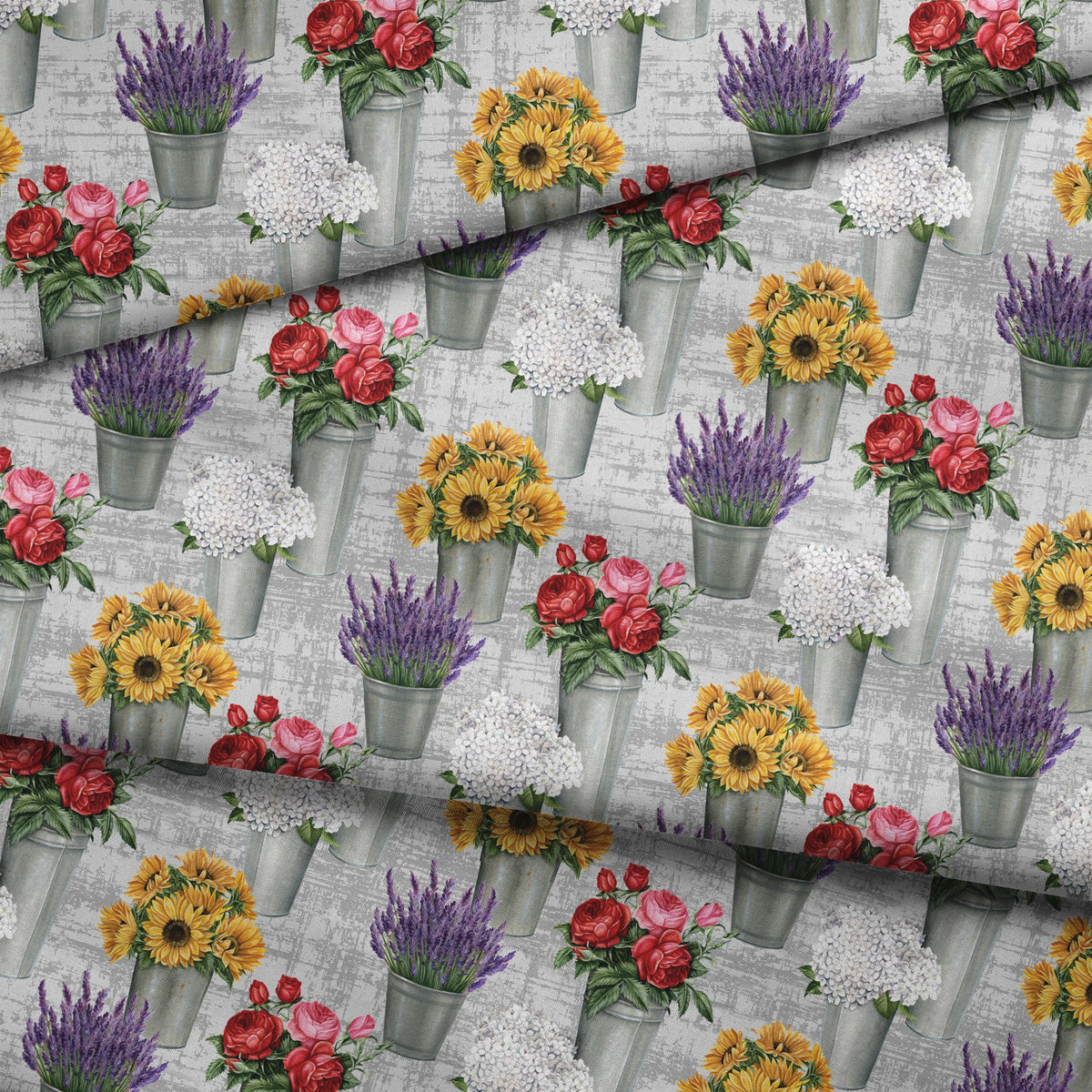 Danielle Murray Flower Shop Bouquets Fabric