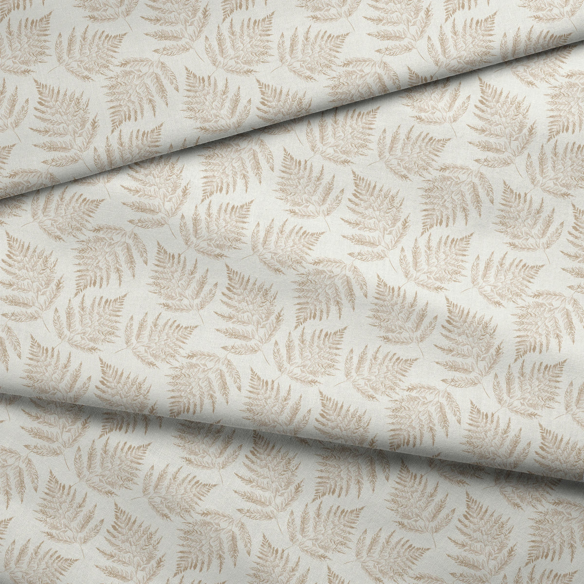 Danielle Murray Beige Ferns Fabric