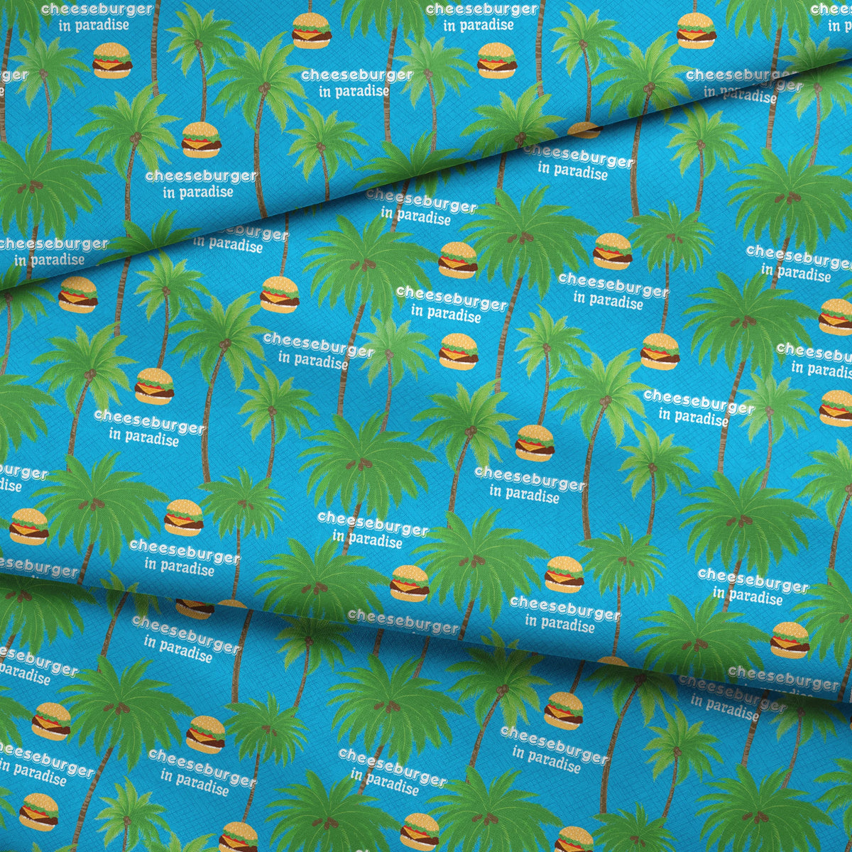 Margaritaville Cheeseburger Paradise Tropical Fabric