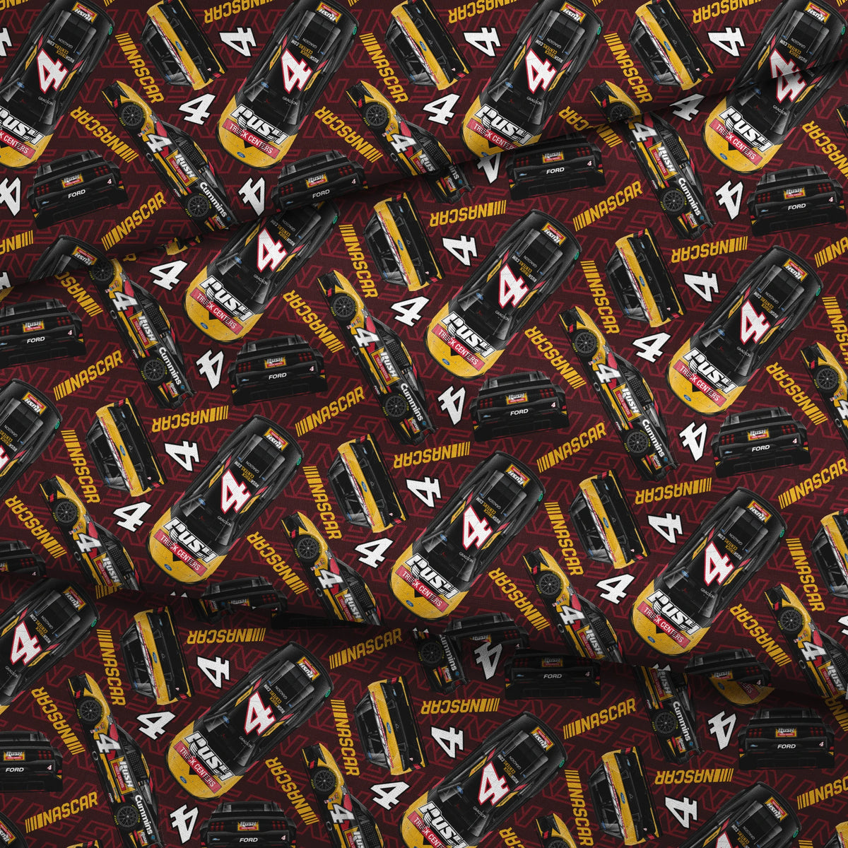 NASCAR® Noah Gragson Toss on Dark Red Fabric