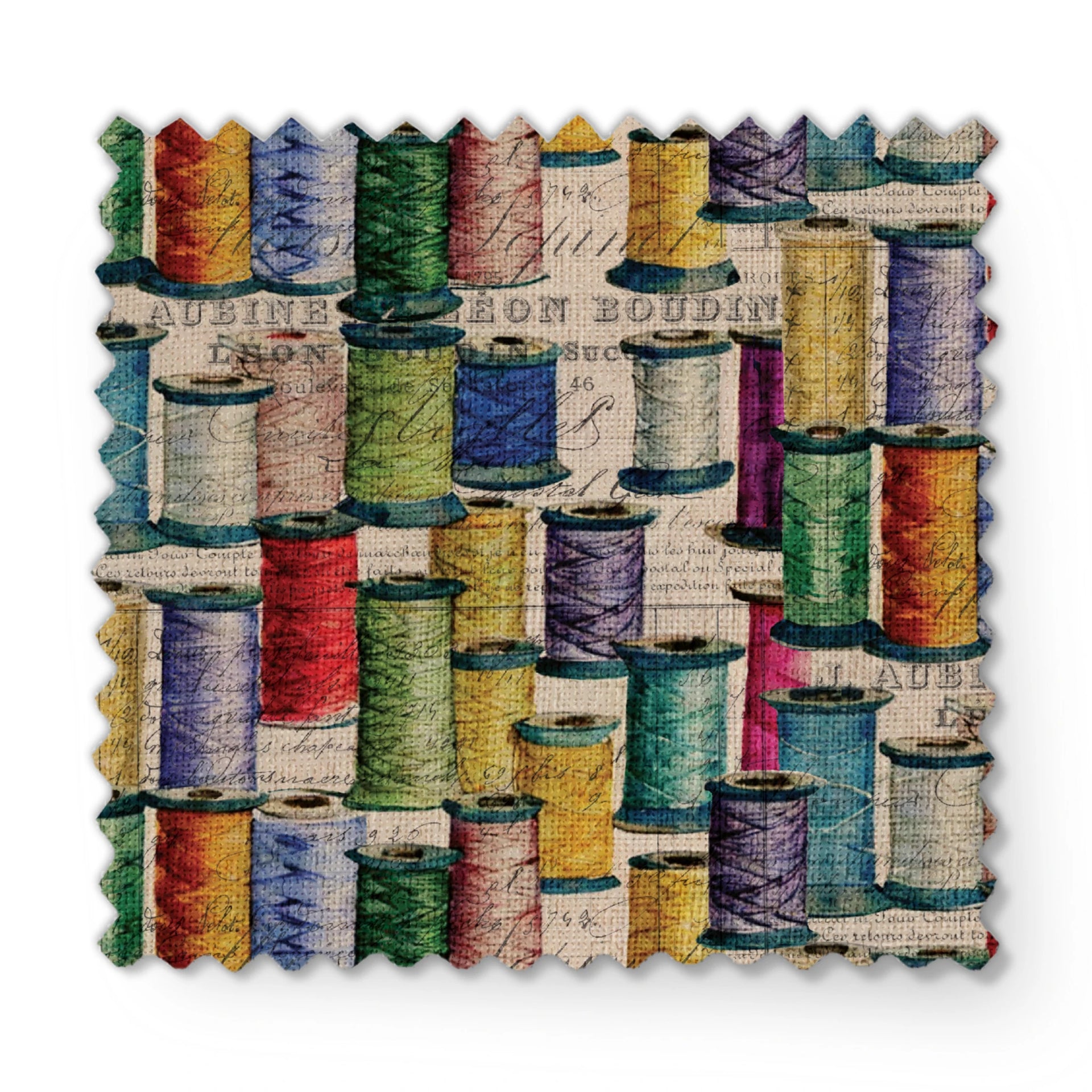 Tim Coffey - Tailor's Nostalgia - Multicolor Thread | Fabric by
