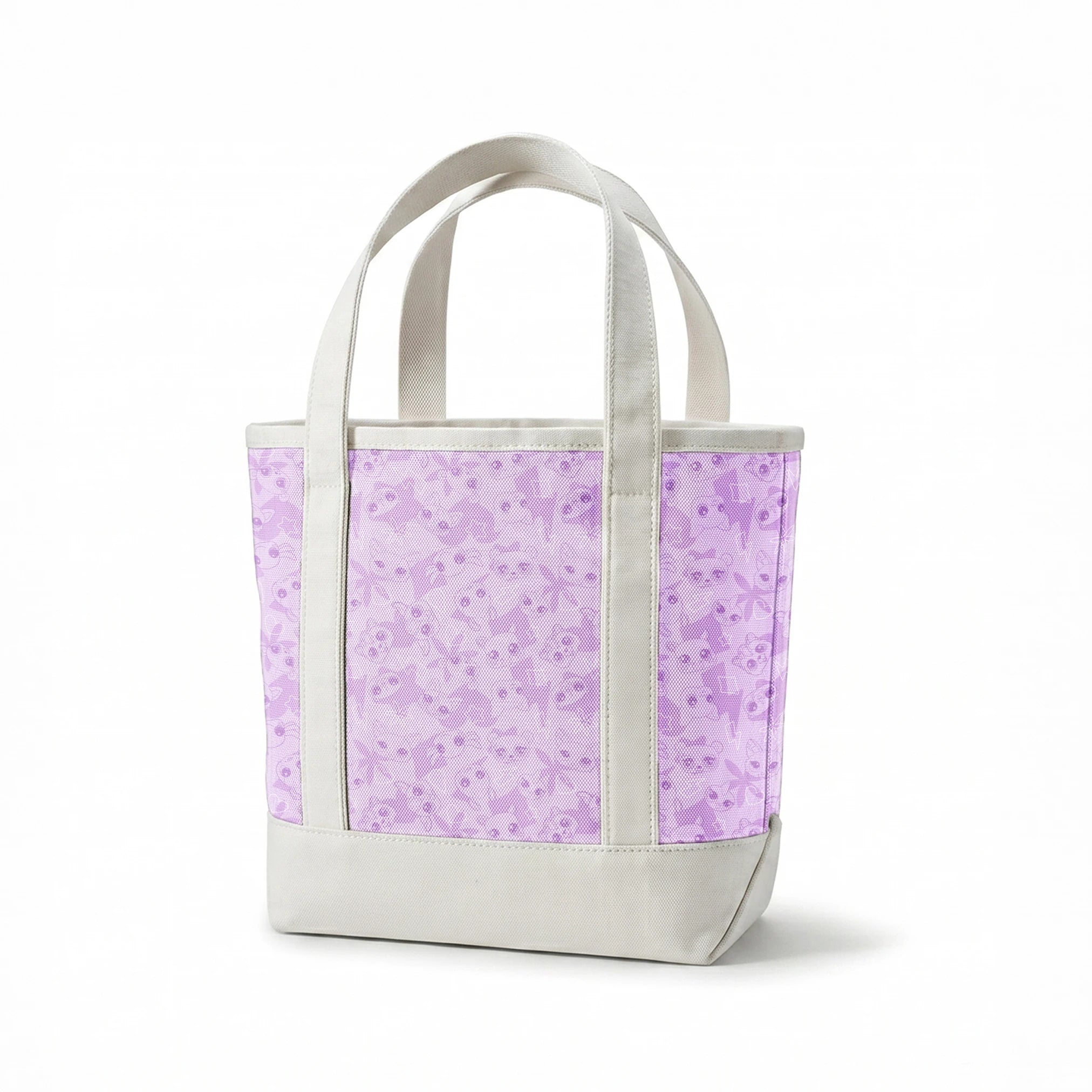 Hasbro Littliest Pet Shop Pet Outlines on Purple Fabric