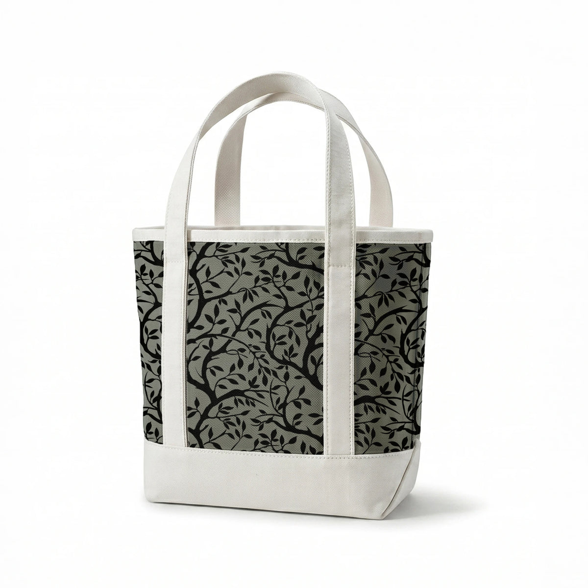 Winding Willow on Black Days Fabric