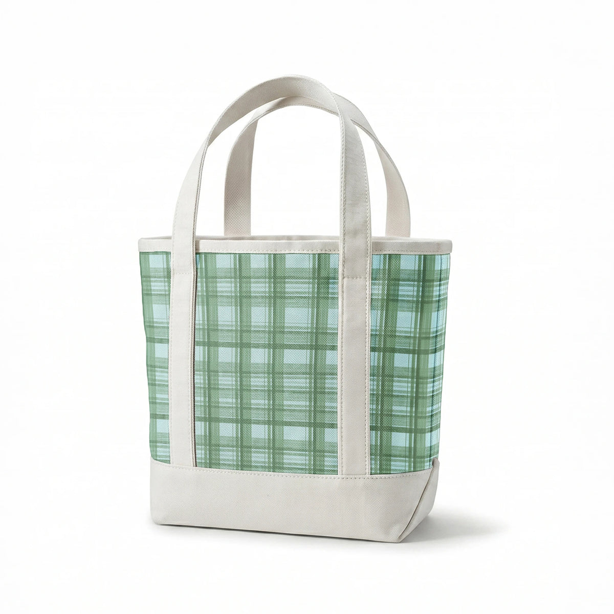 Saturday Evening Post  Christmas Plaid on Evergreen Fabric