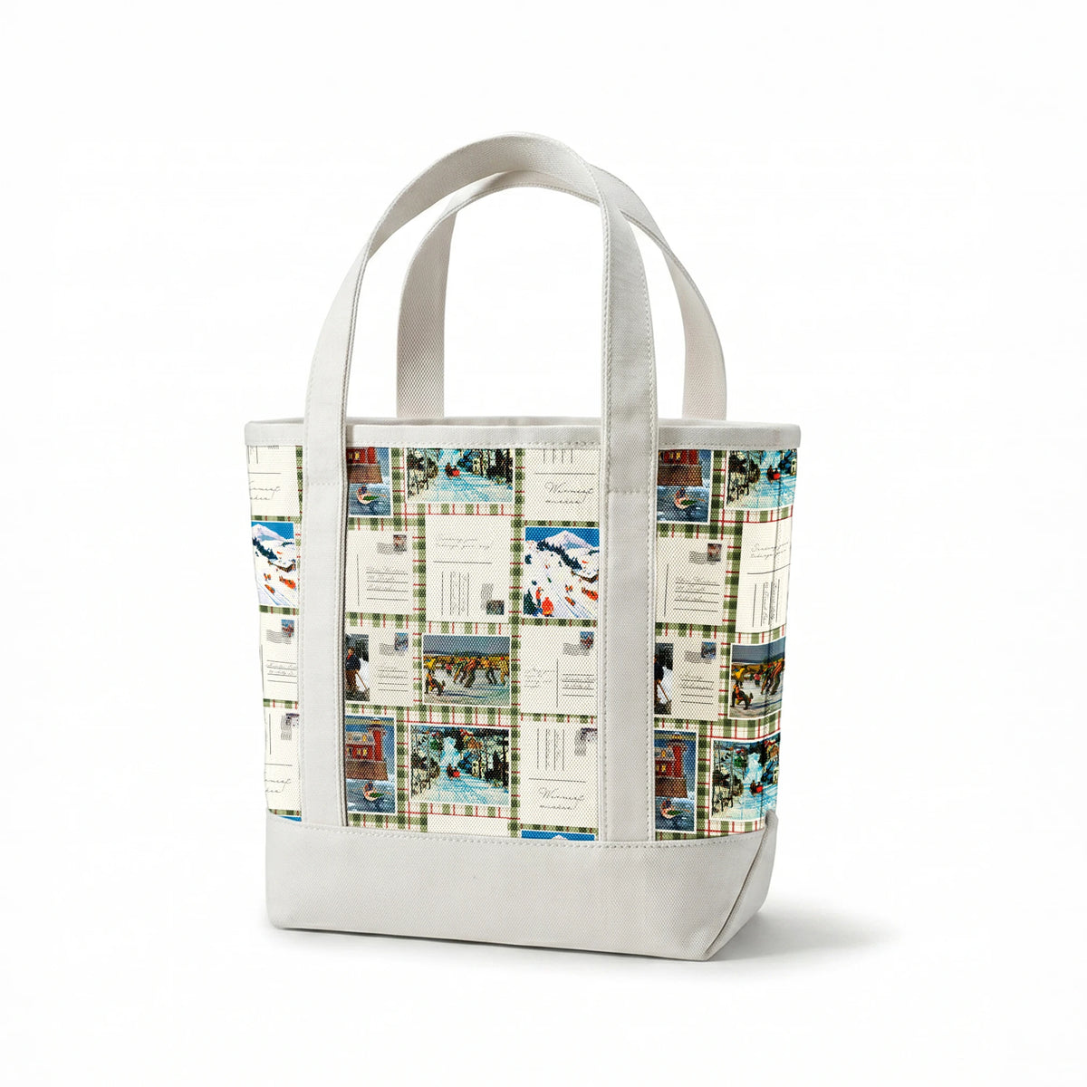 Saturday Evening Post Patchwork Postcards Fabric