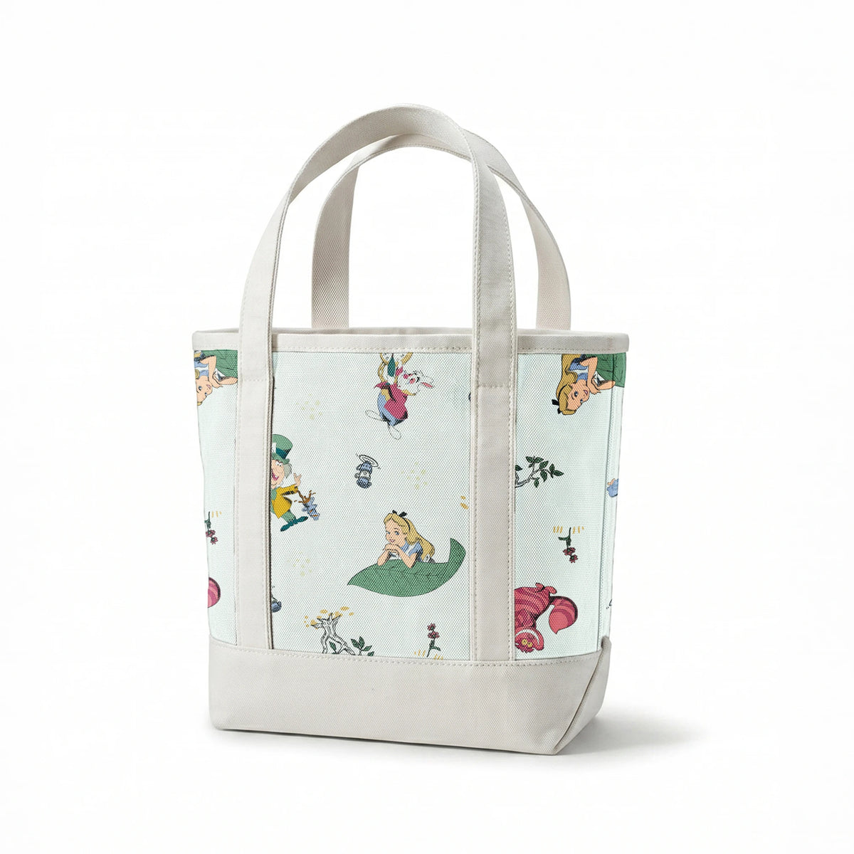 Disney Alice in Wonderland Green Whimsy Fabric