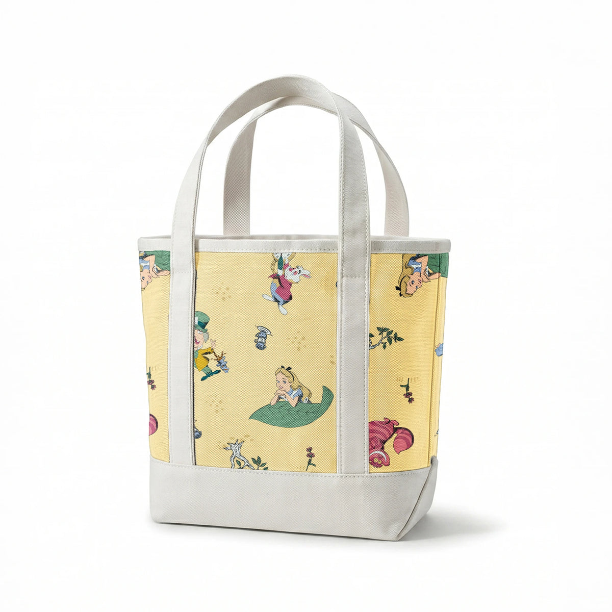 Disney Alice in Wonderland Yellow Whimsy Fabric