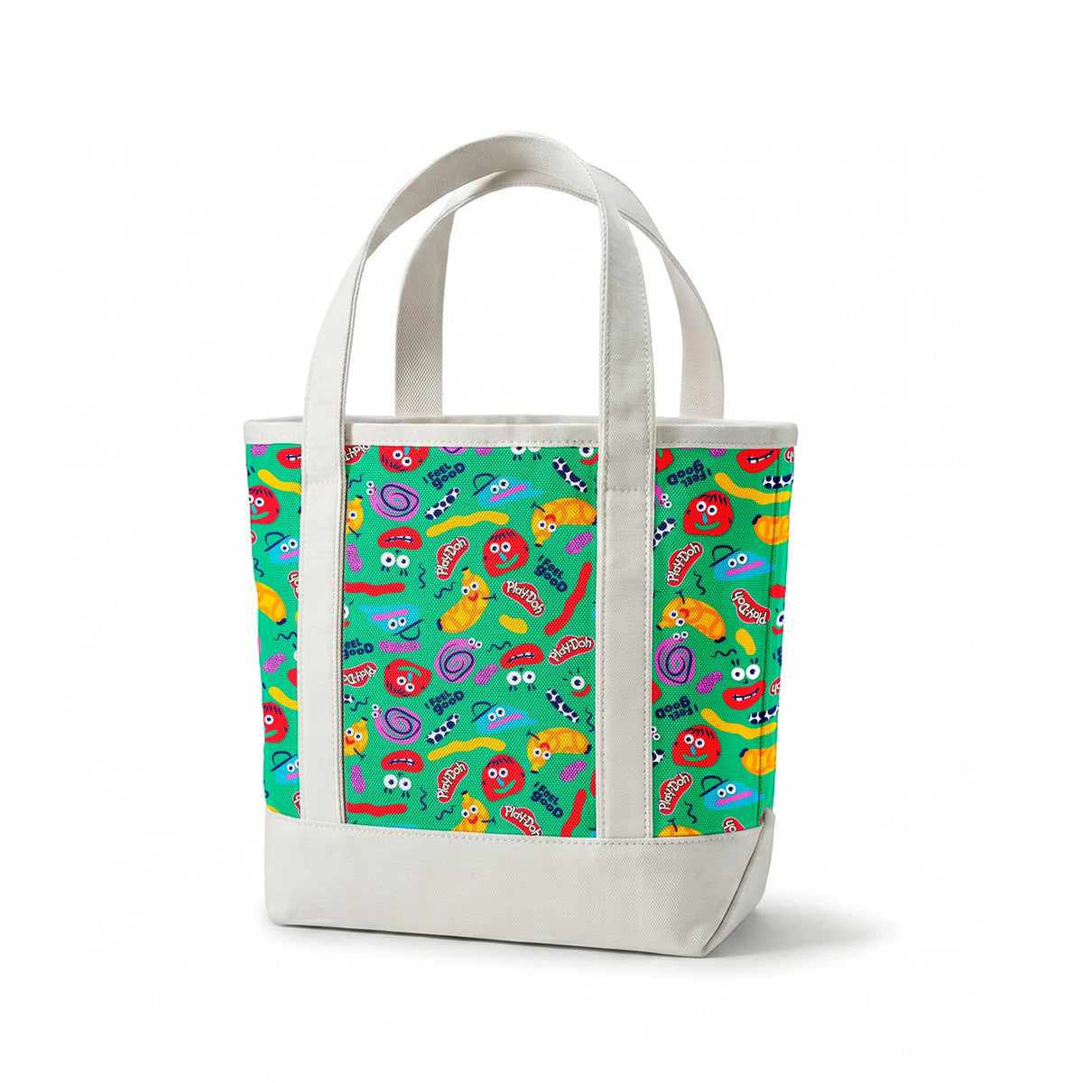 Hasbro Play-Doh Sensory Creatures on Green Fabric