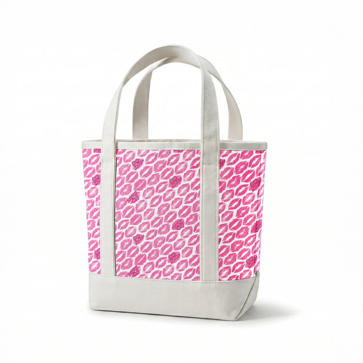 Paramount Grease  Pink Ladies Lipstick on Pink Fabric