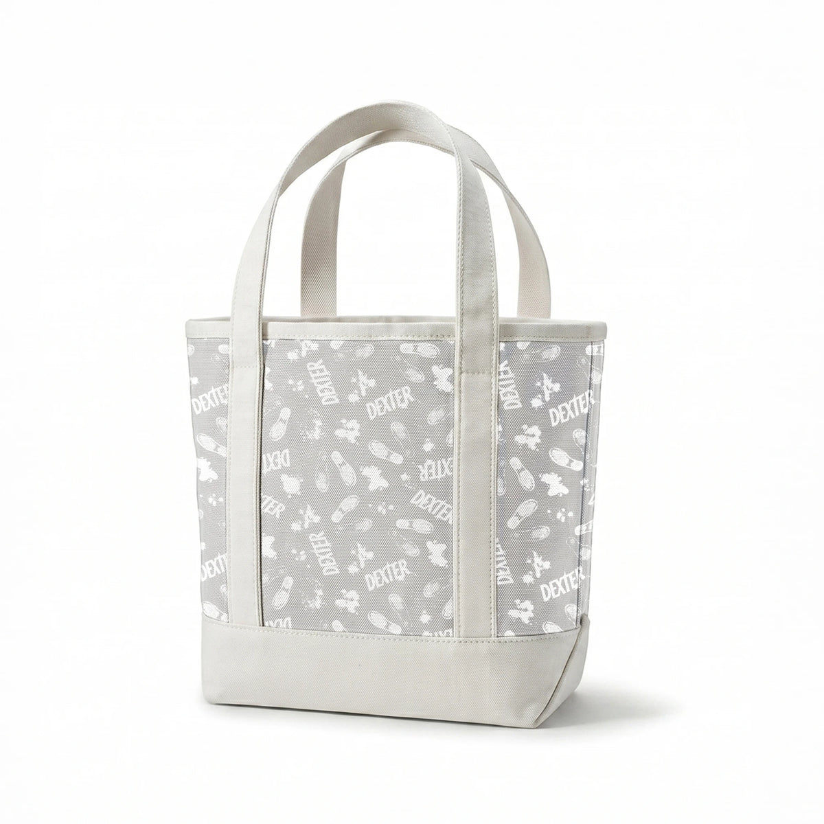 Showtime Dexter Blood Splatter on Gray Fabric