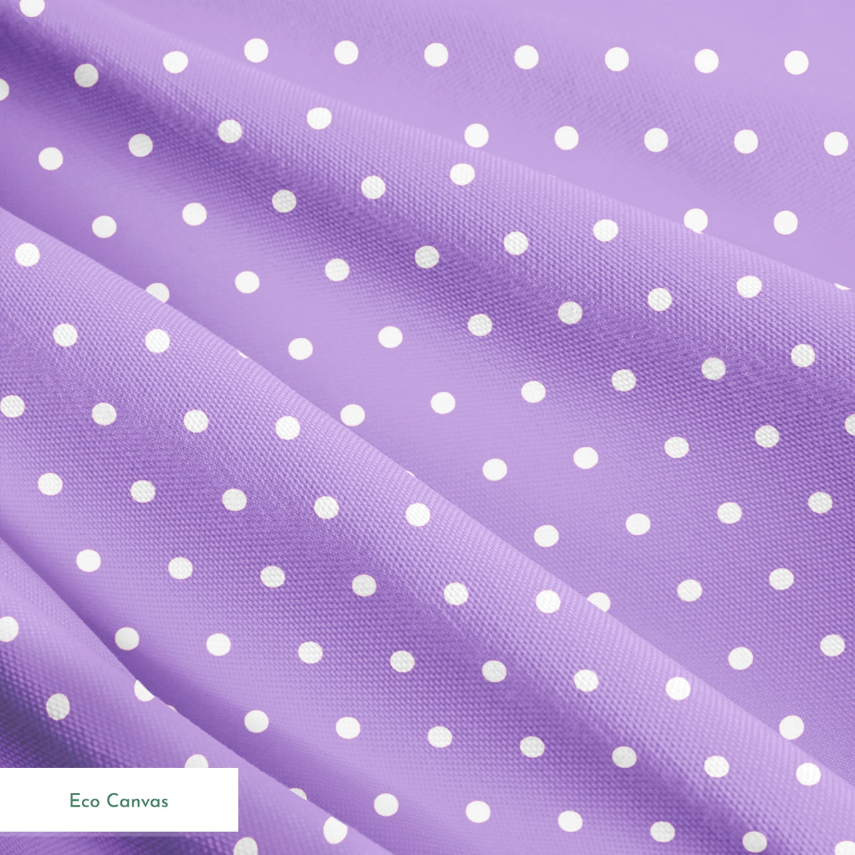 Various white circles on a purple background springs ecocanvas texture