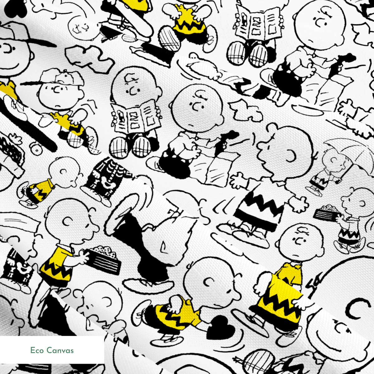 Peanuts Charlie Brown Packed Fabric