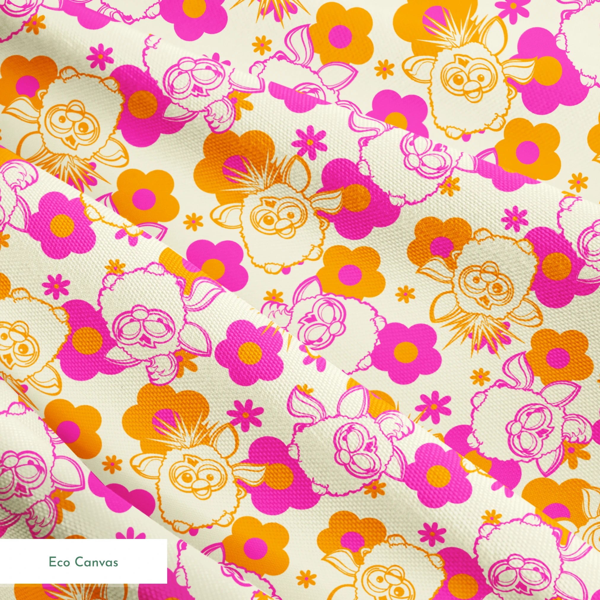 Hasbro Furby Flower Power on Citrus Fabric
