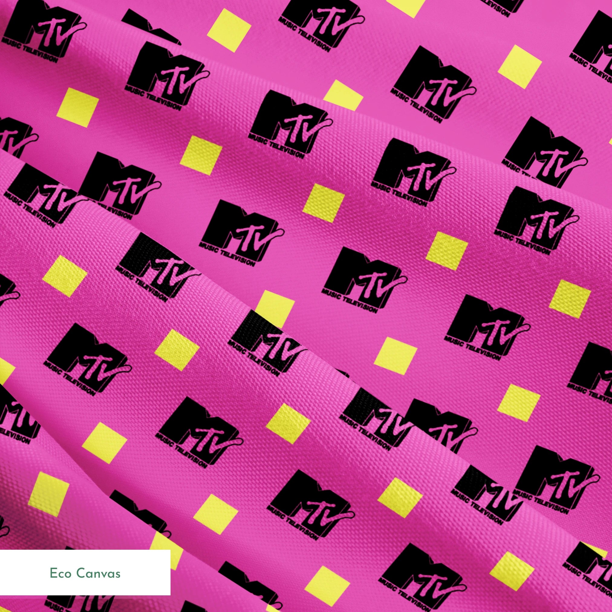 Paramount MTV  Blocks on Purple Fabric
