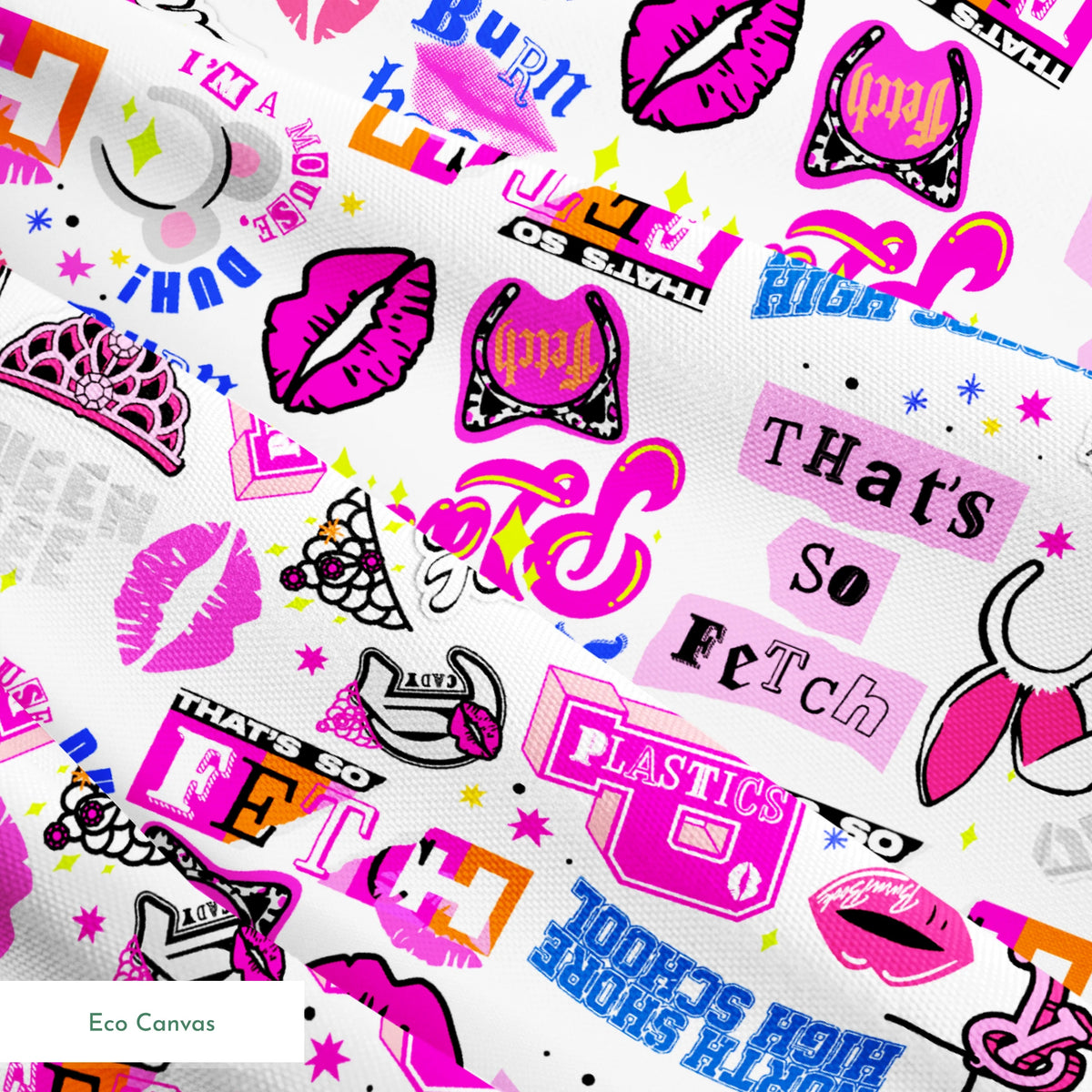 Paramount Mean Girls  Iconic Collage Fabric