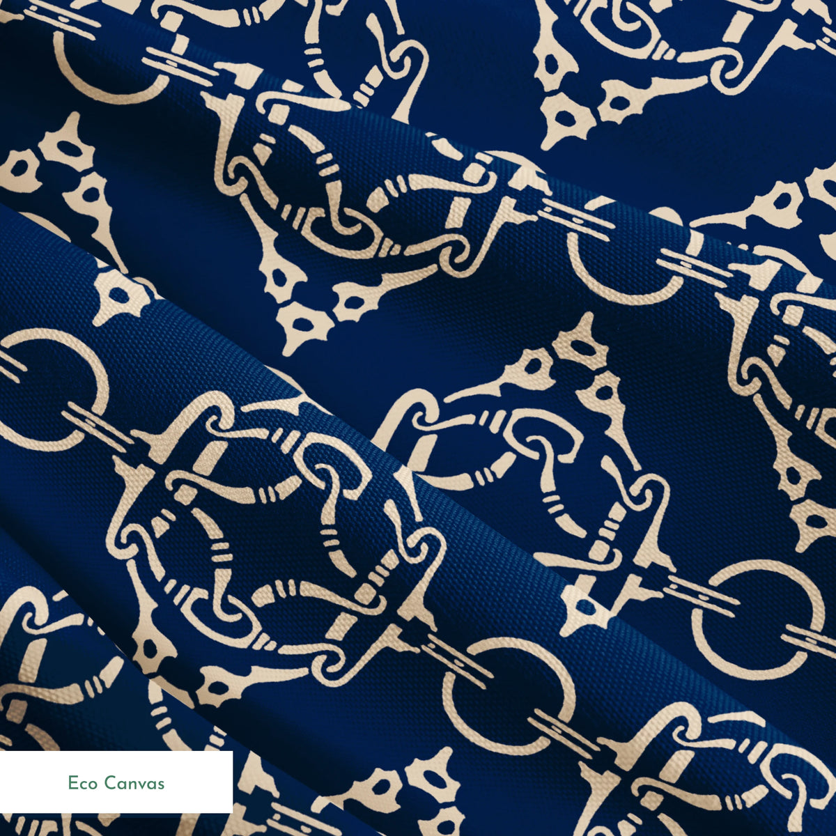 Trevi on Navy Fabric
