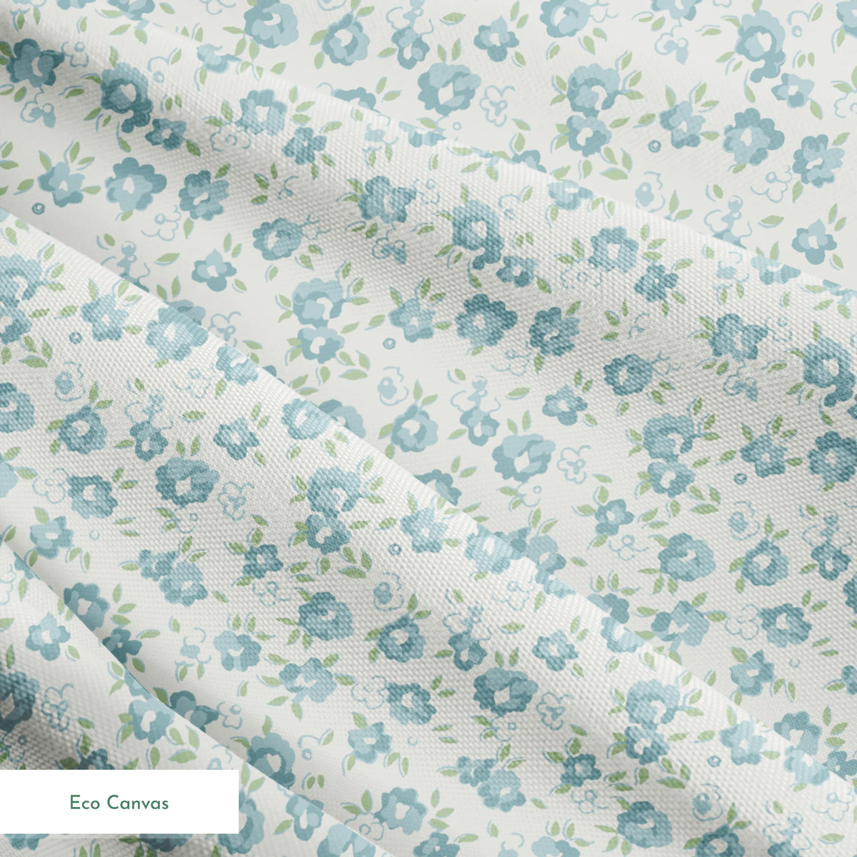 Posie on Silver Sage Fabric