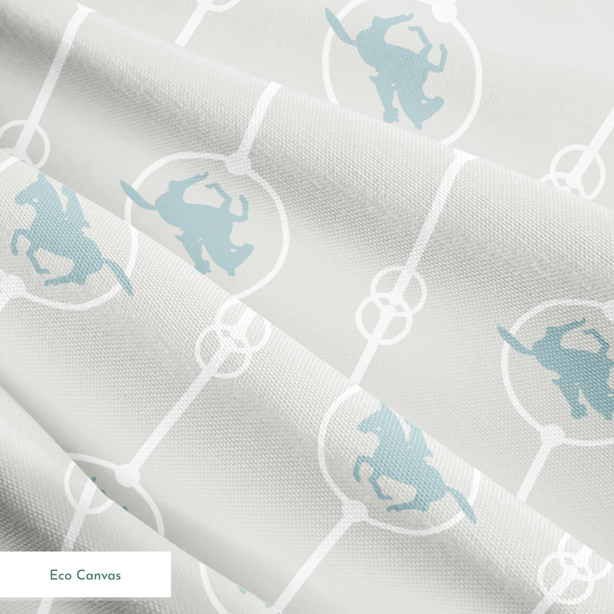 Brooks on Silver Sage Fabric