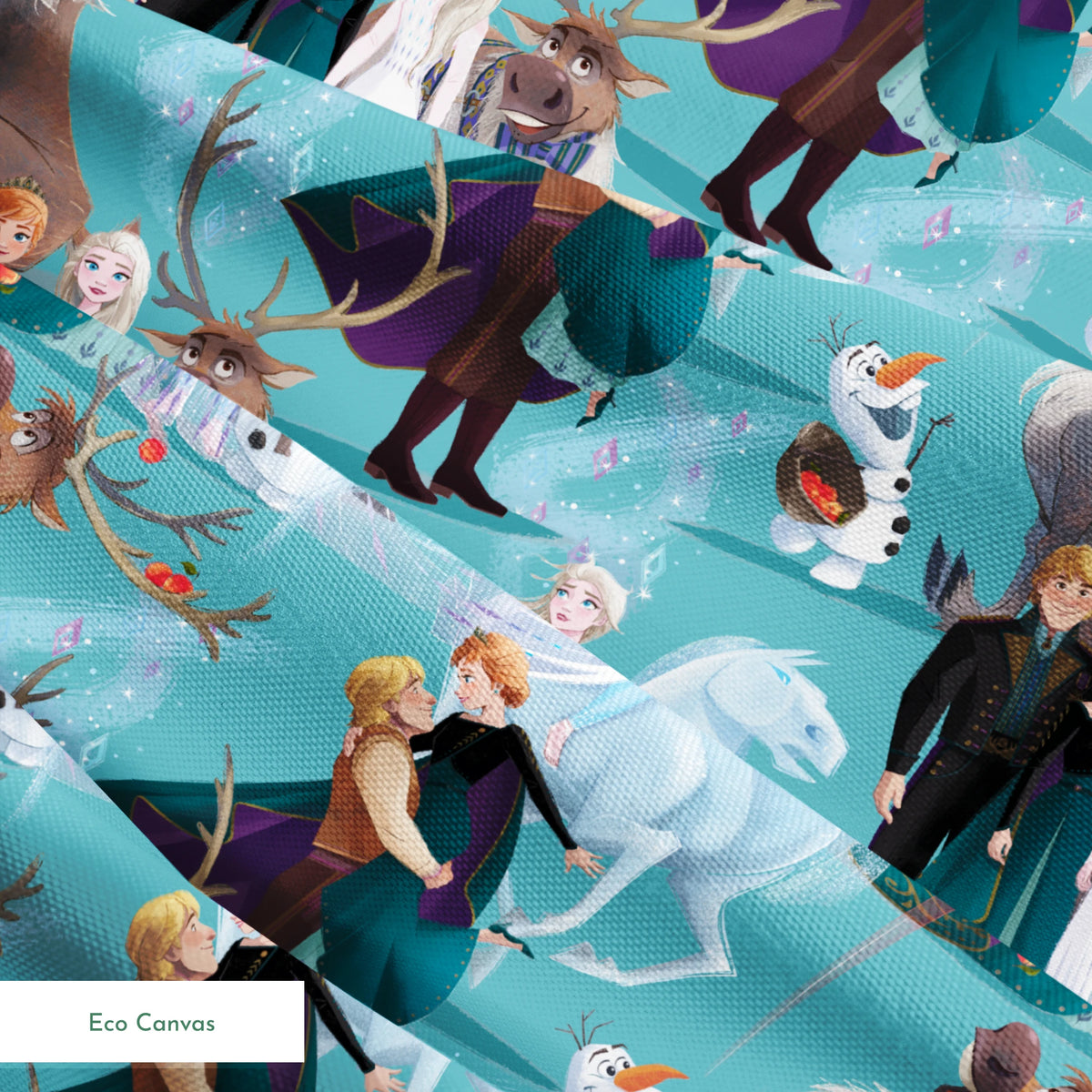 Disney Frozen  Playful Poses Fabric