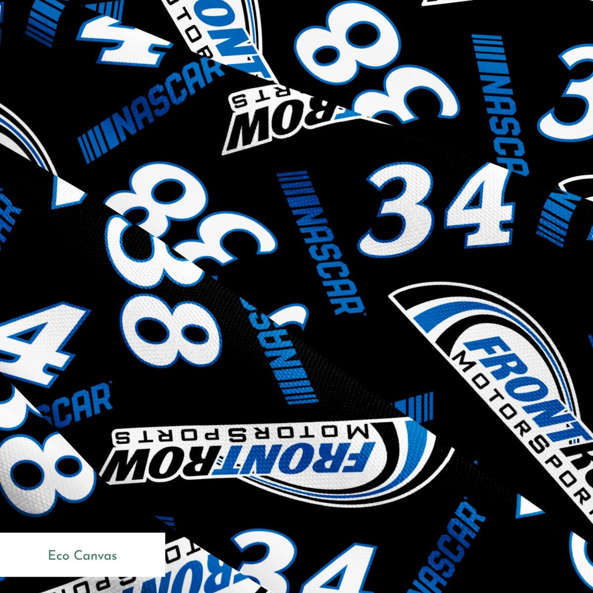NASCAR® Front Row Motorsports Toss on Black Fabric