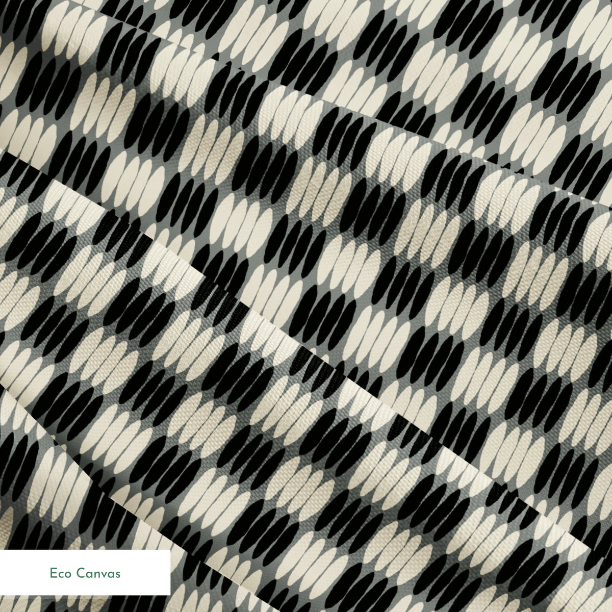 Ines on Black Days Fabric