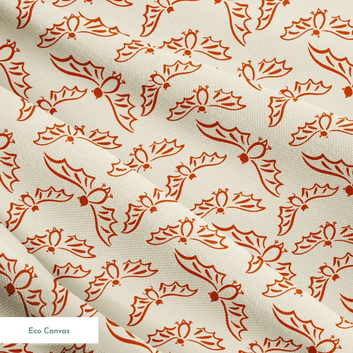 Flying Bats on Casperita Fabric