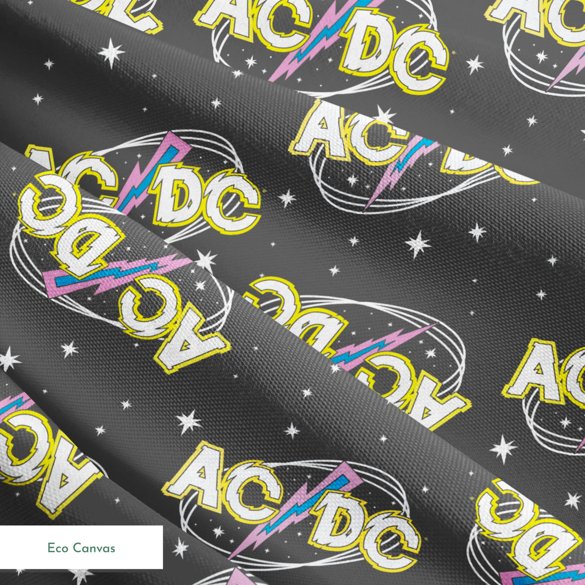 AC/DC Cosmic Stars Fabric