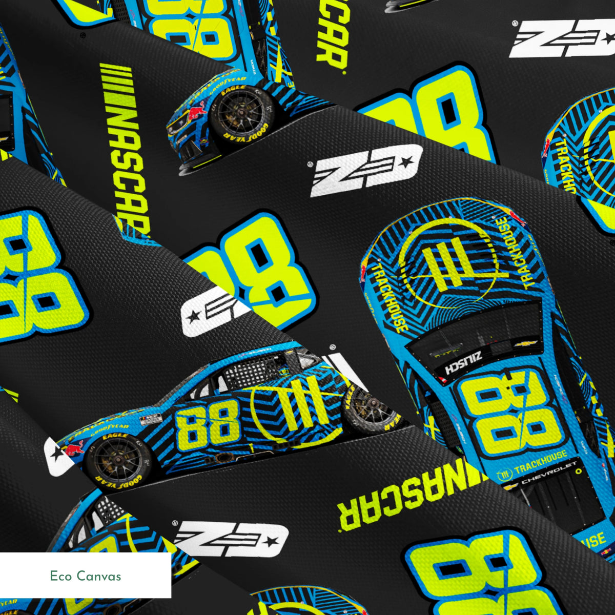 NASCAR® Connor Zilisch Toss on Grey Fabric