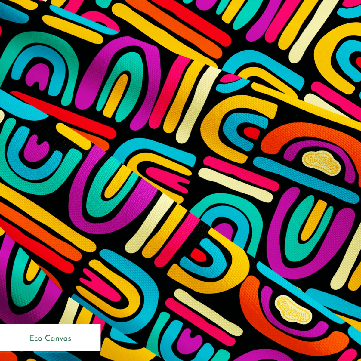 Hasbro Play-Doh Rainbow Arch on Black Fabric