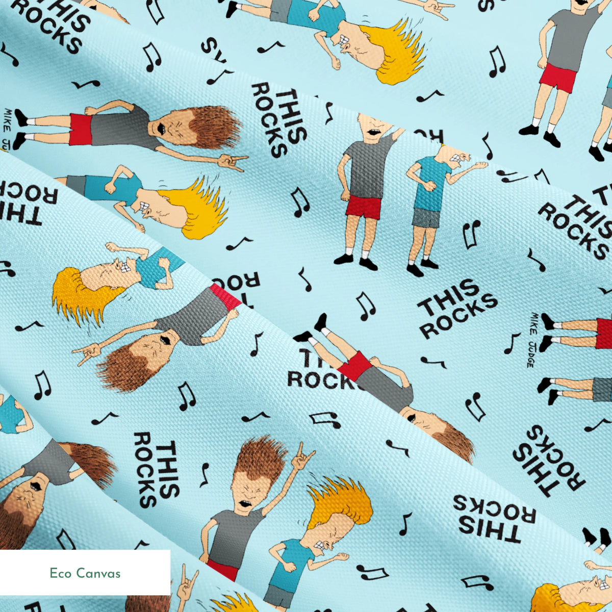 Paramount Beavis and Butt-Head This Rocks Fabric