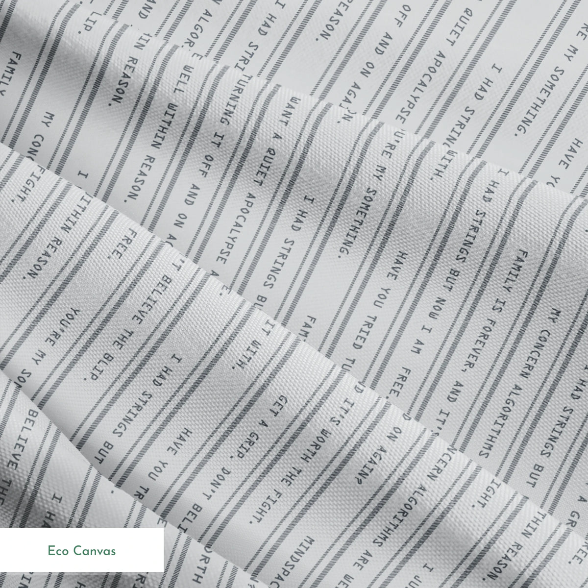 Marvel VisionQuest Iconic Quotes on Vertical Lines Fabric
