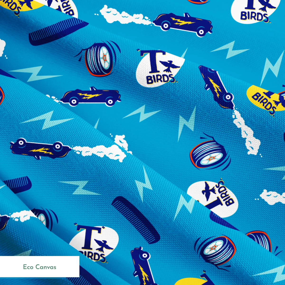 Paramount Grease  T-Birds Toss Fabric