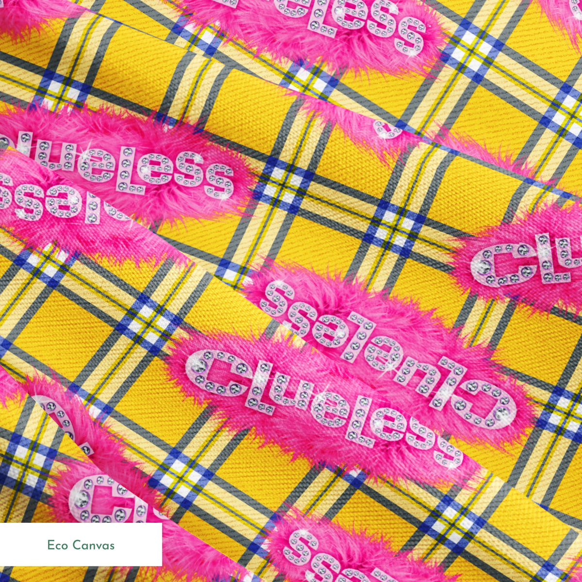 Paramount Clueless  Logo on Fur Fabric
