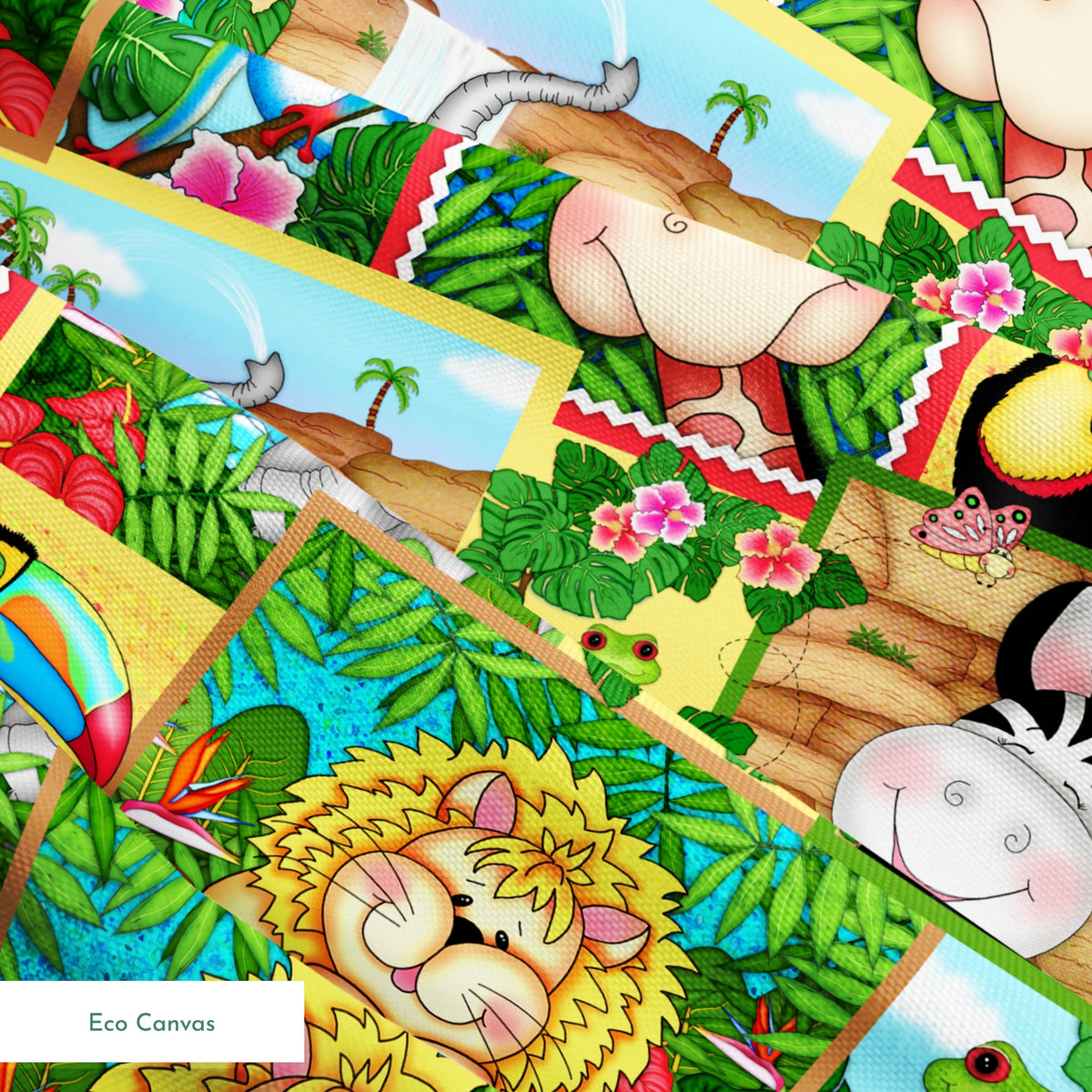 Vicki Schreiner BaZooples Nice Safari Day Fabric