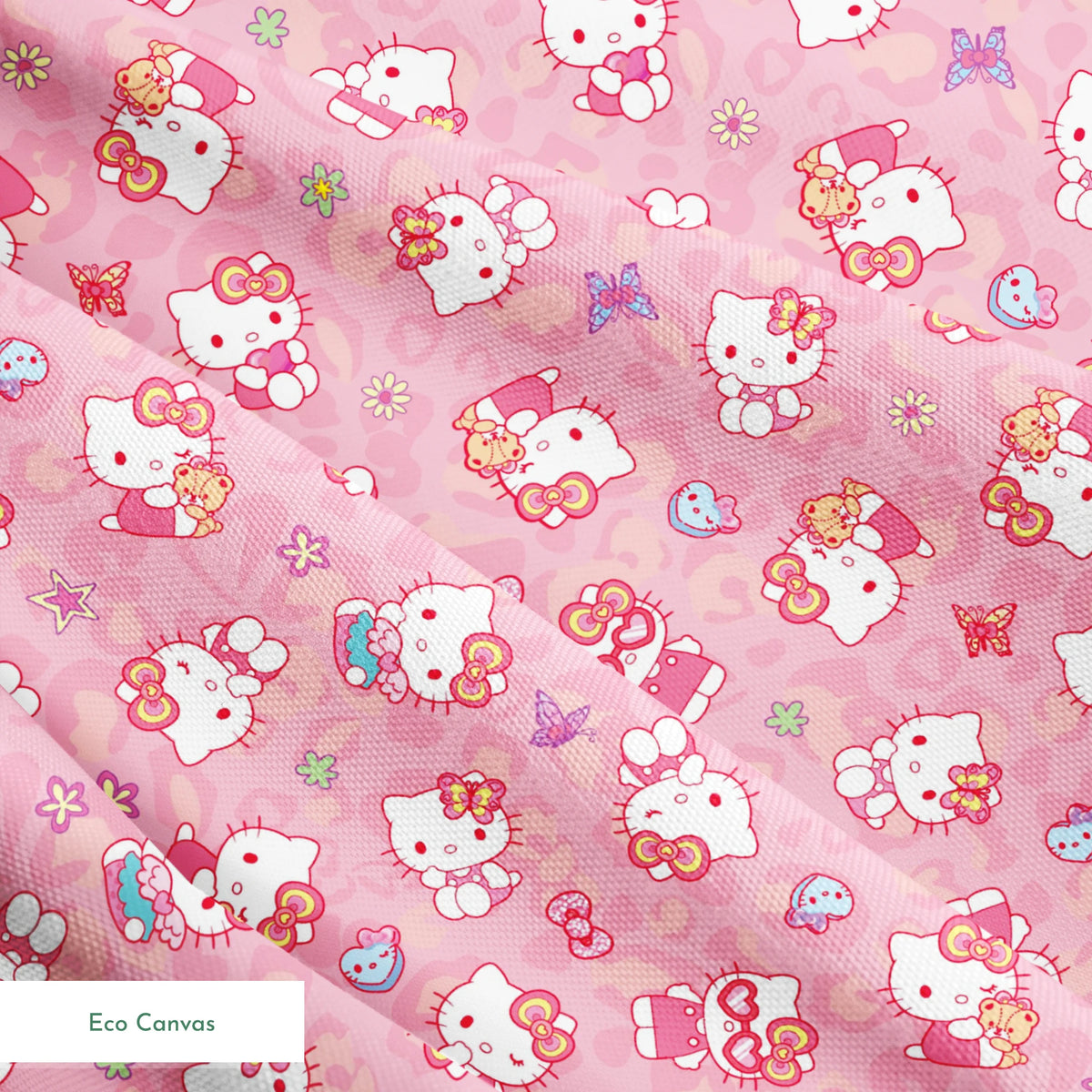 Hello Kitty® Pink Leopard Fun Fabric