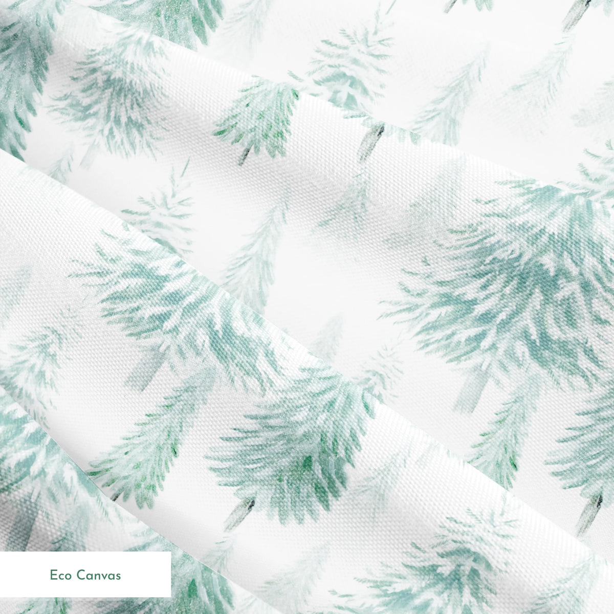Danielle Murray Snowy Evergreens Fabric
