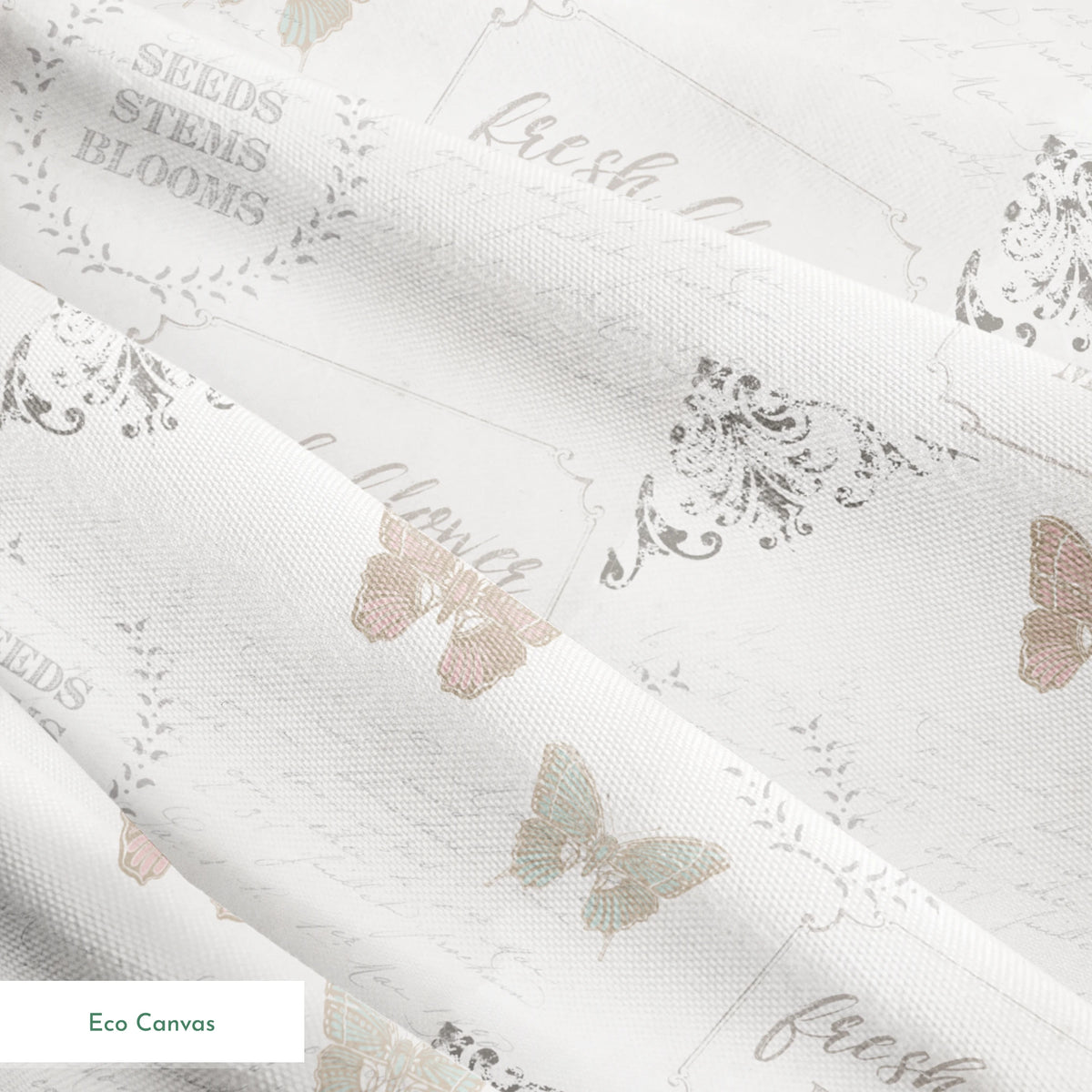 Danielle Murray Flower Market Butterflies Fabric