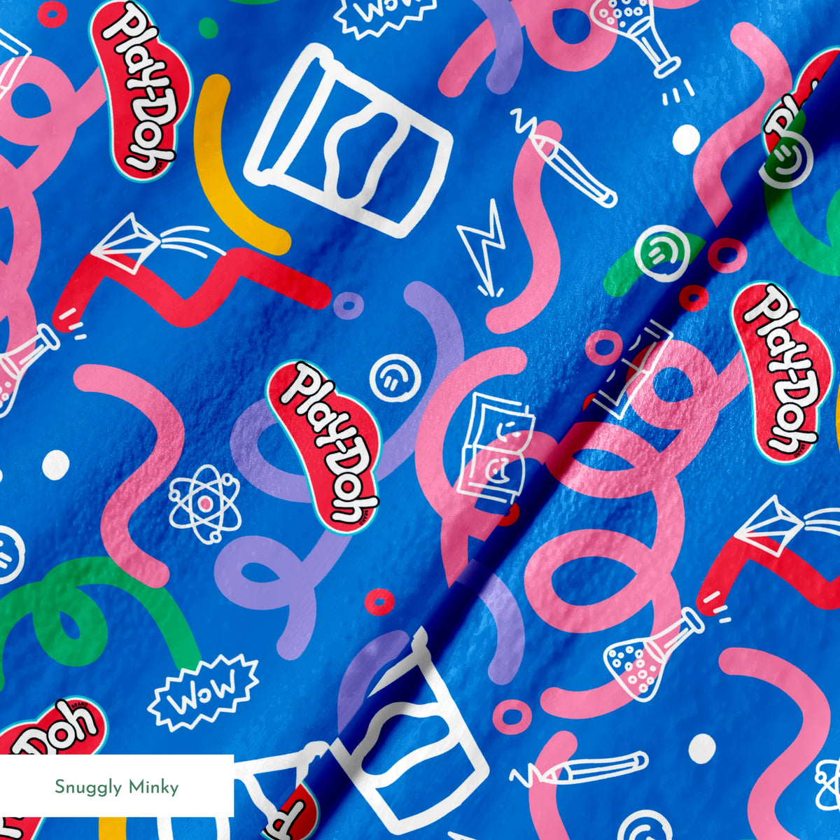 Hasbro Play-Doh Let's Experiment on Blue Fabric
