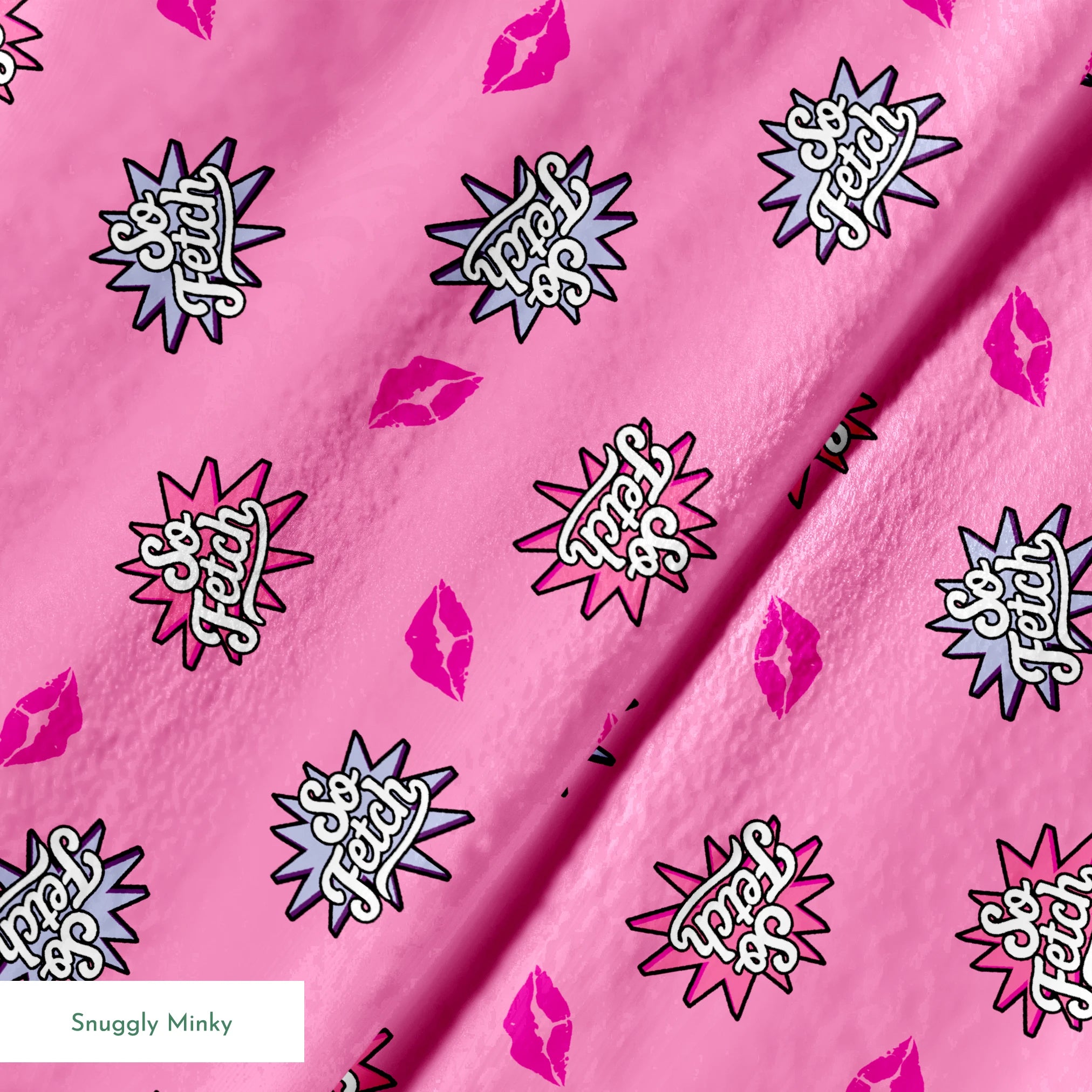 Paramount Mean Girls  So Fetch on Pink Fabric