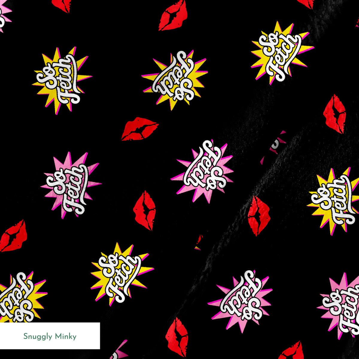 Paramount Mean Girls  So Fetch on Black Fabric