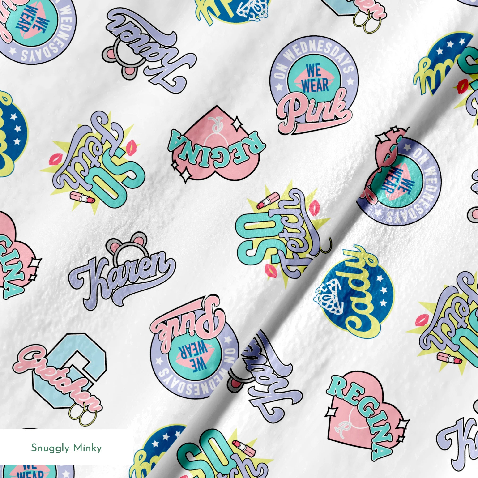 Paramount Mean Girls  Character Badges Fabric