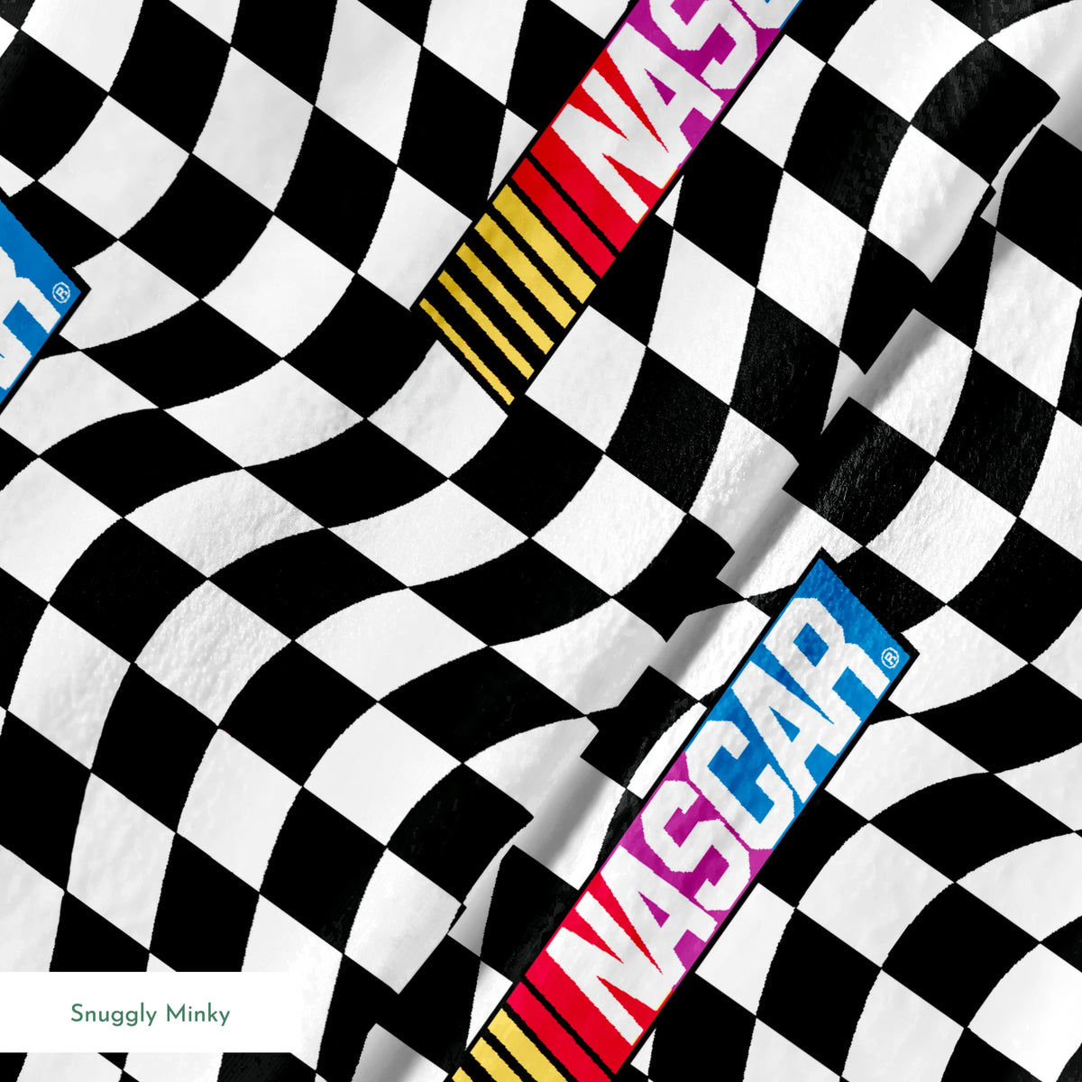 NASCAR® Retro Checkered Flag Fabric