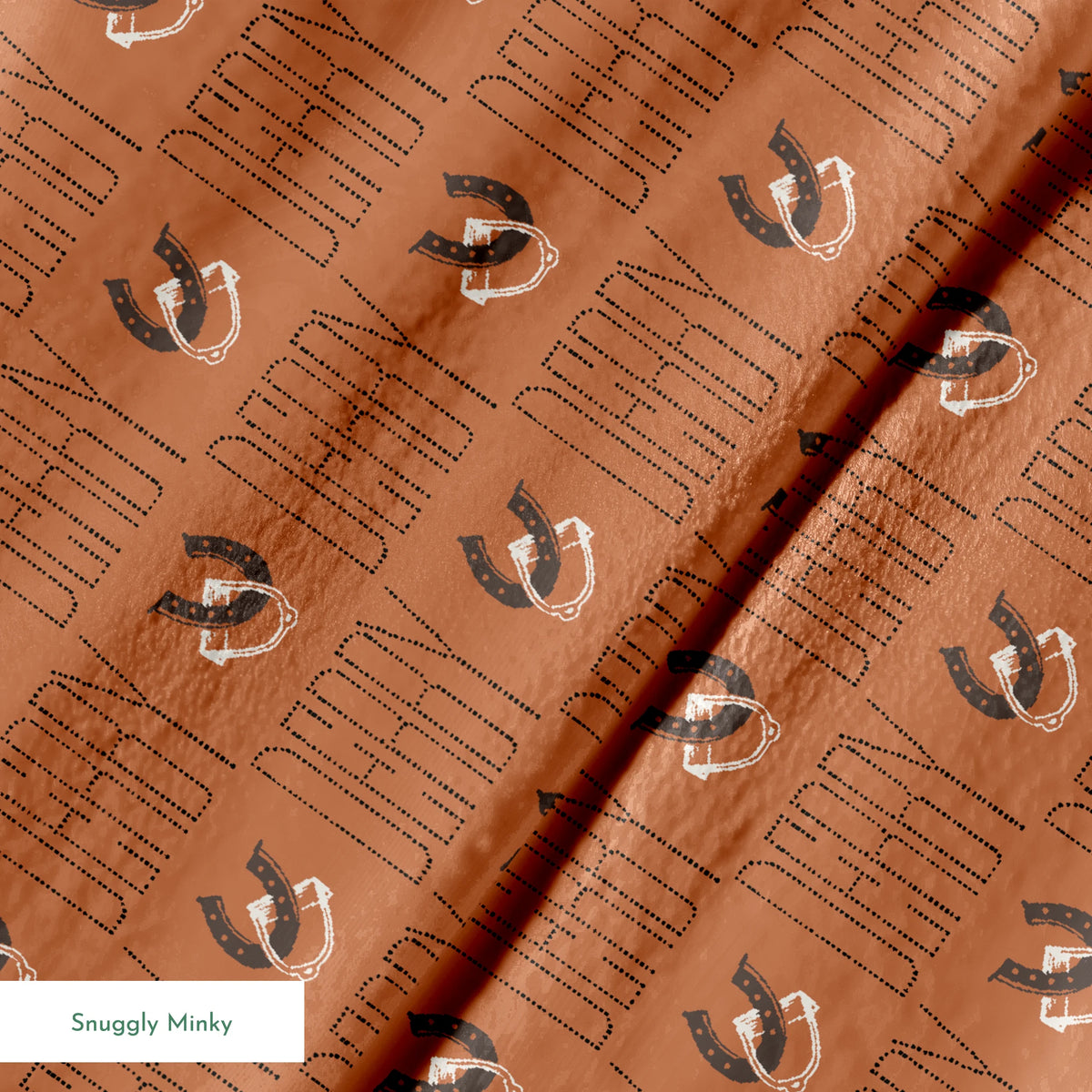 Epsom on Sienna Fabric