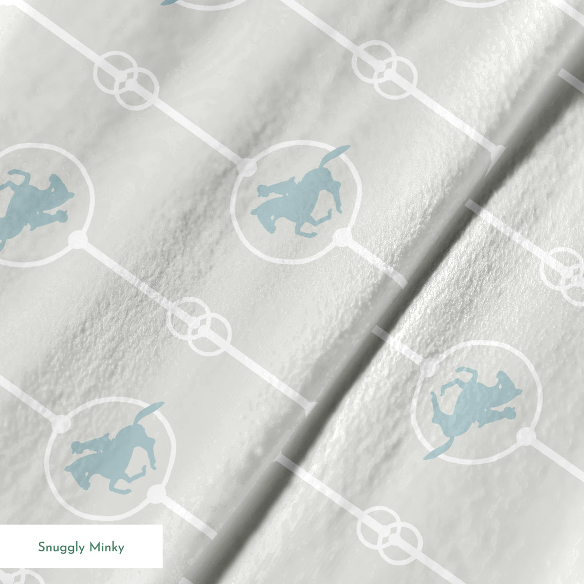 Brooks on Silver Sage Fabric
