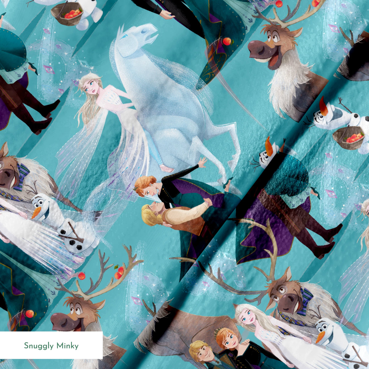Disney Frozen  Playful Poses Fabric