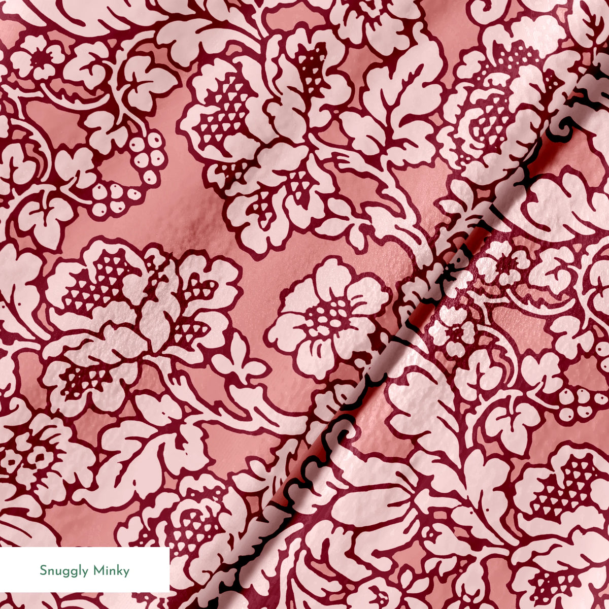 Idela on Clove Pink Fabric