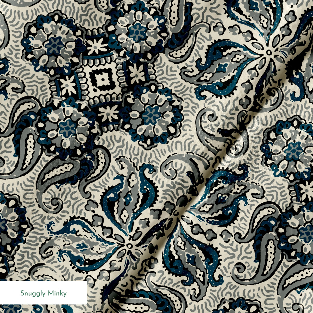 Elme on Haunted Night Fabric