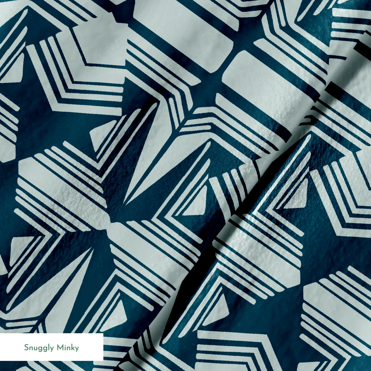 Clarice on Dense Fog Fabric