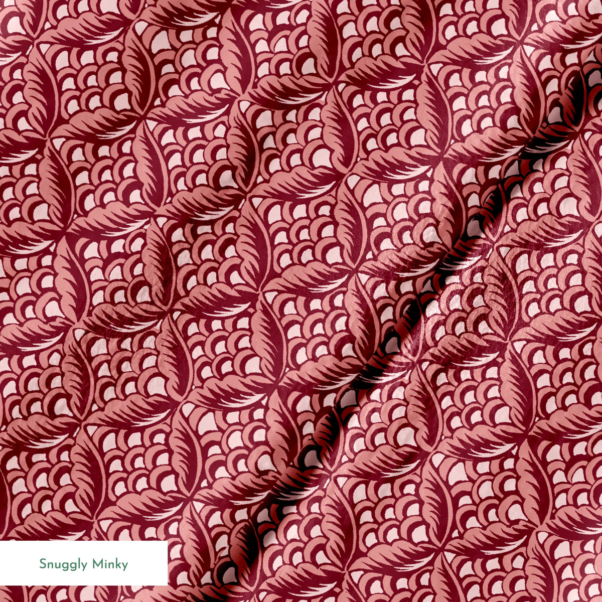 Arabella on Clove Pink Fabric