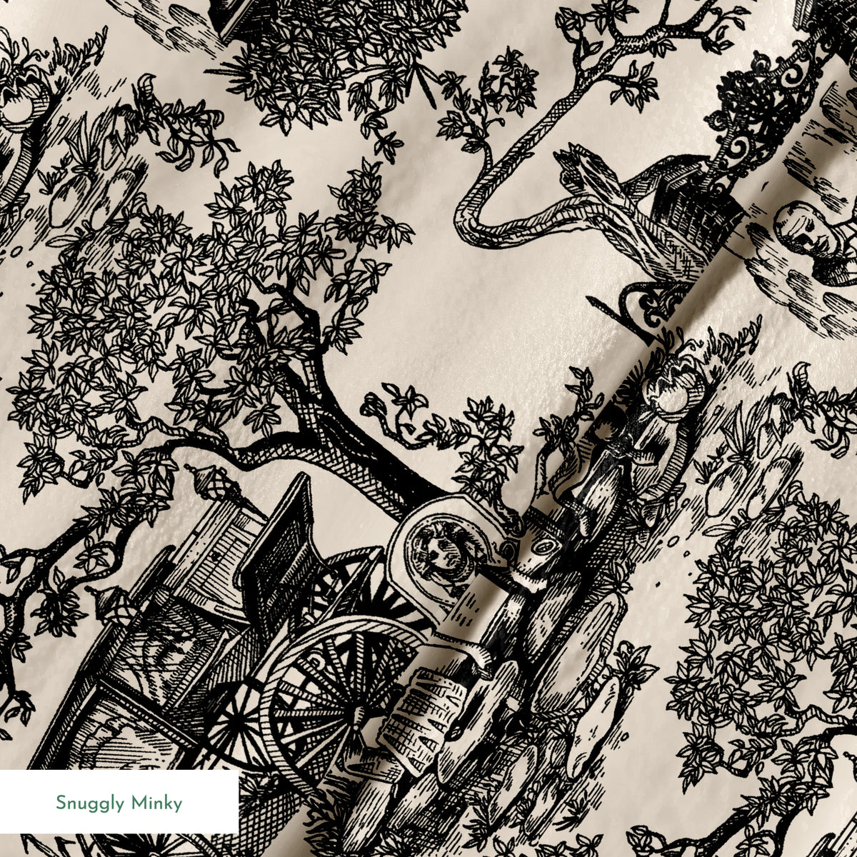 Disney Haunted Mansion Vintage Countryside Fabric